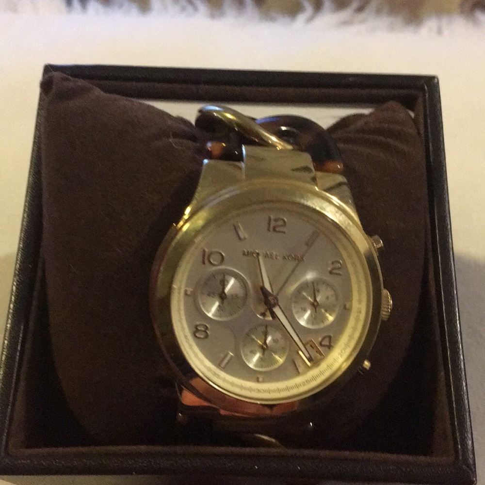 Michael Kors Tortoise Shell Watch